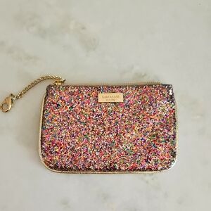 Kate Spade Multicolor Glitter Wristlet